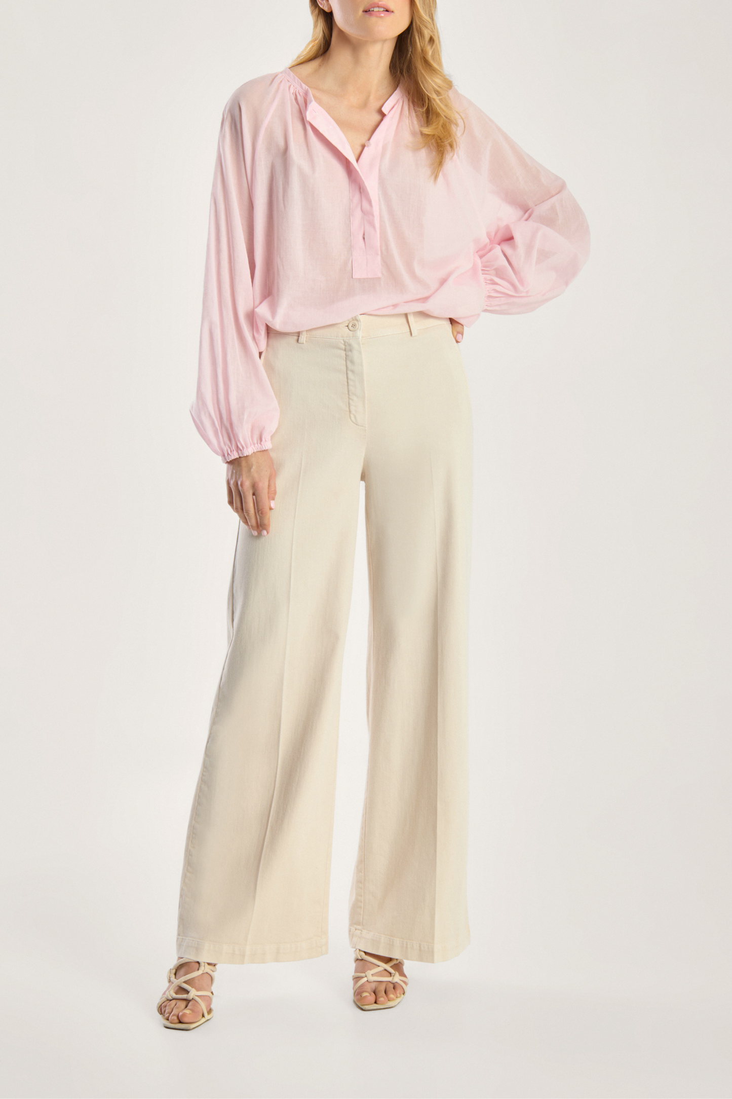 Shiloh Denim Pants in CremaSeductive - Anita Hass