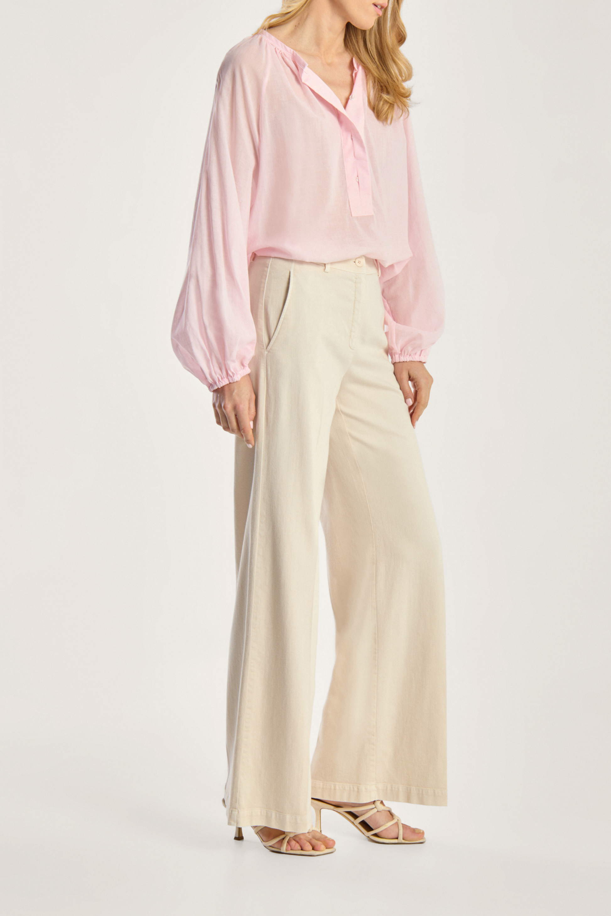 Shiloh Denim Pants in CremaSeductive - Anita Hass