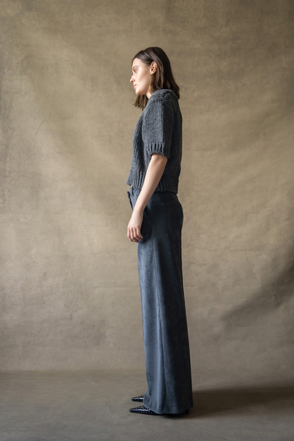 Kordhose Shiloh in Schiefer Seductive