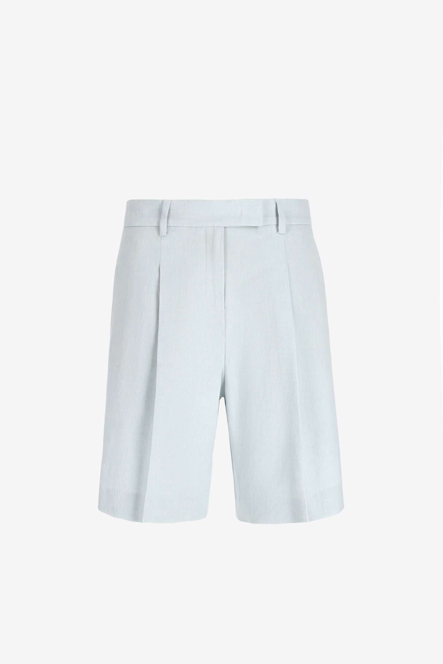 Chrissy Linen Shorts in Sky Blue - Seductive - Anita Hass