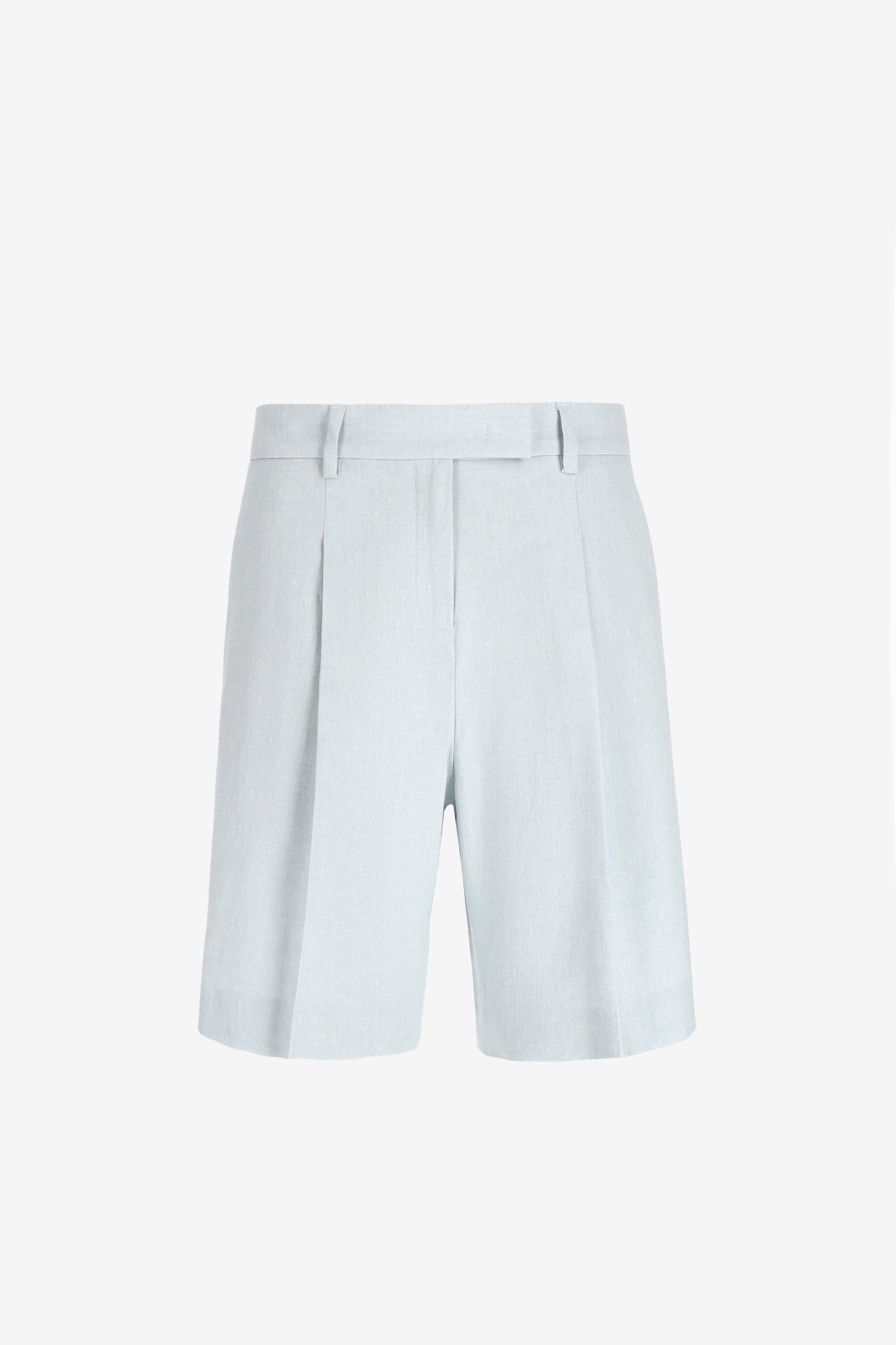 Chrissy Linen Shorts in Sky Blue - Seductive - Anita Hass