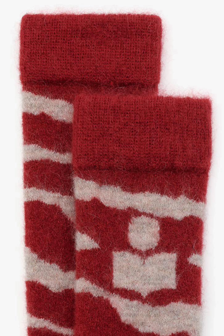 Socken Shona in Raspberry/BeigeIsabel Marant - Anita Hass