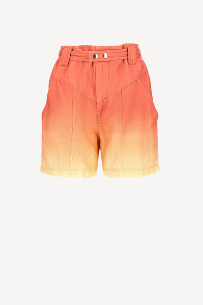 Pantalones cortos kaynetd en mandarina