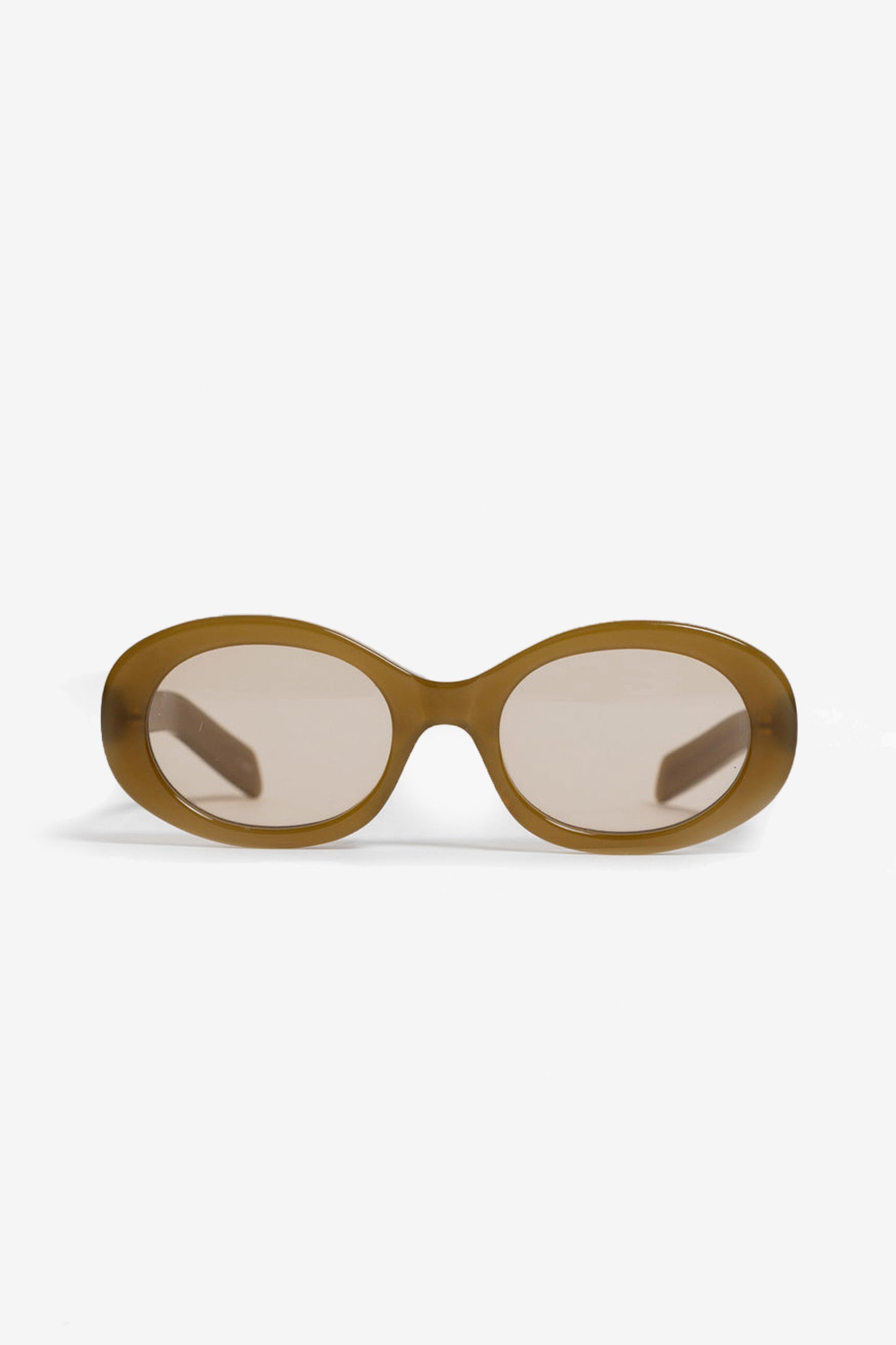 Sonnenbrille 141 Waverly Pl in Olive Side Eye
