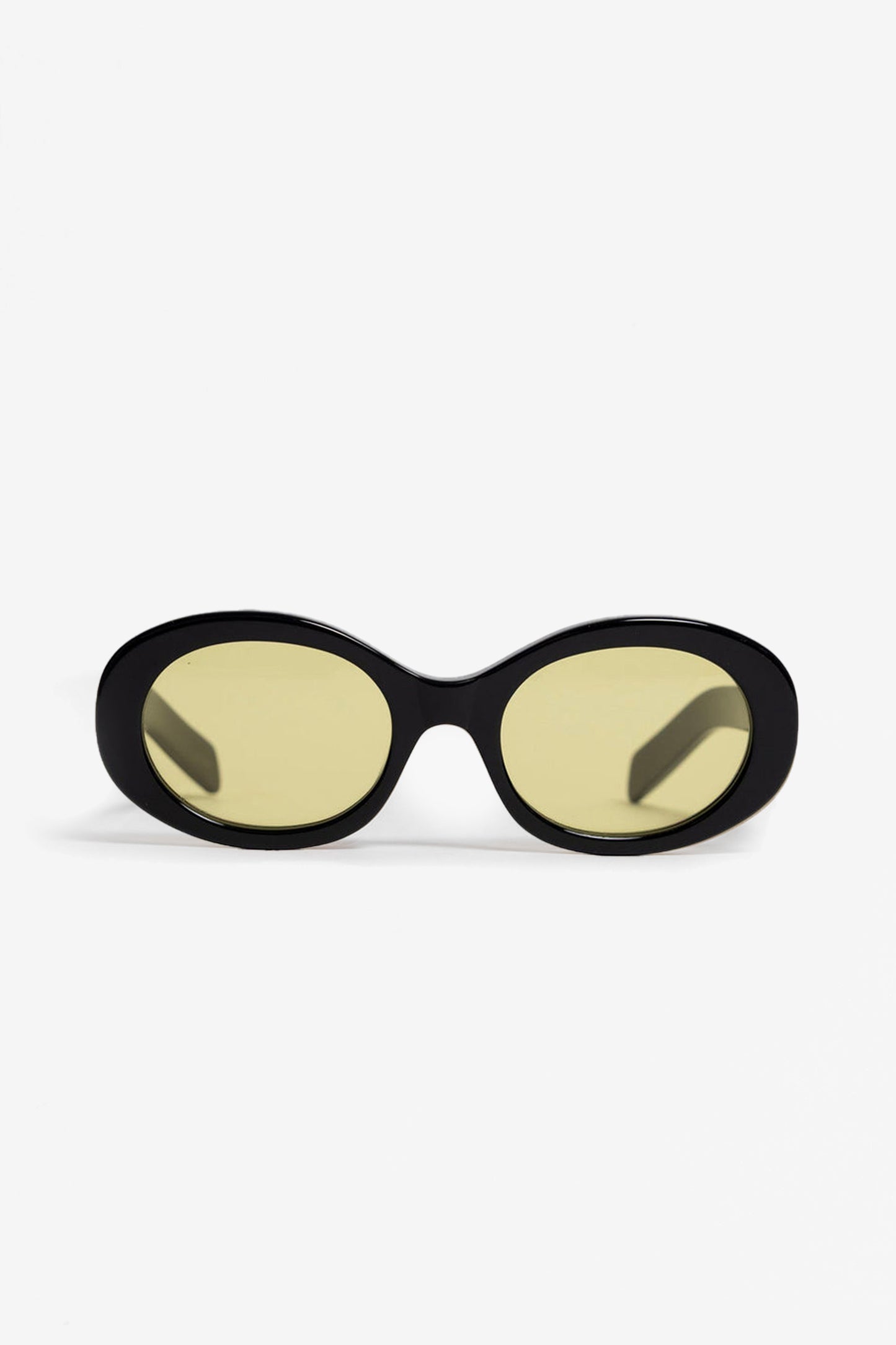 Sonnenbrille 141 Waverly Pl in Schwarz/Gelb Side Eye