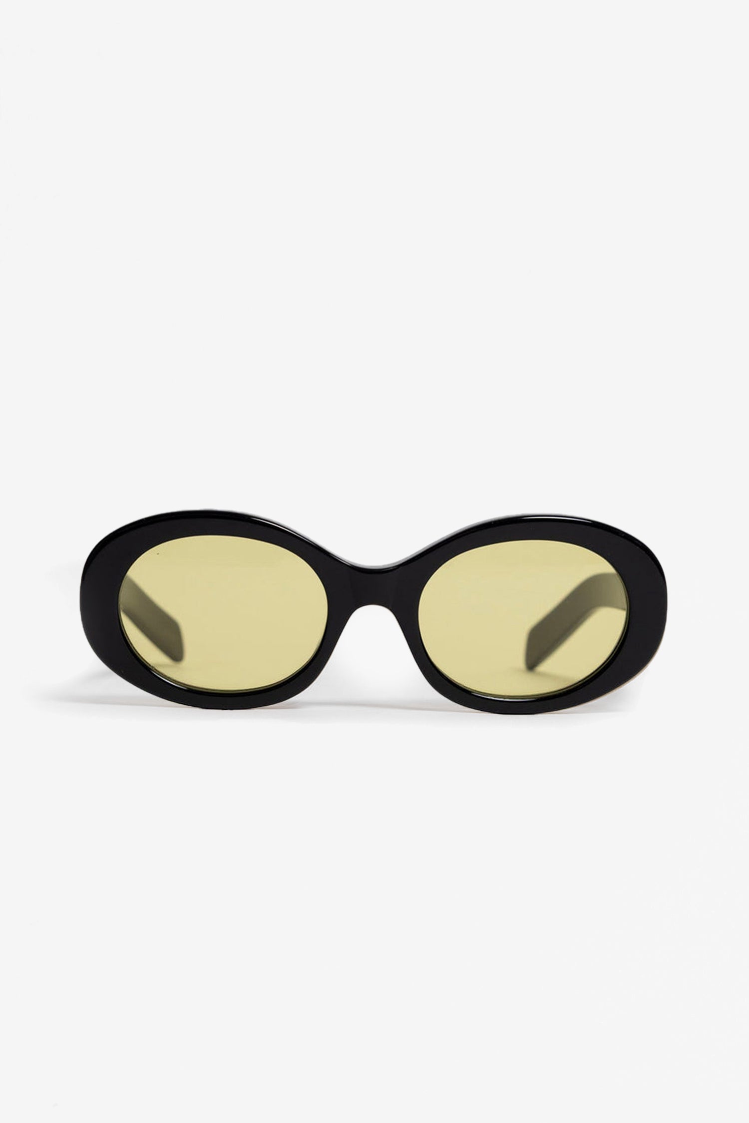 Sonnenbrille 141 Waverly Pl in Schwarz/Gelb Side Eye