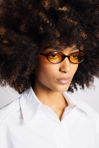 Sonnenbrille 52 Grove St in Havana Side Eye