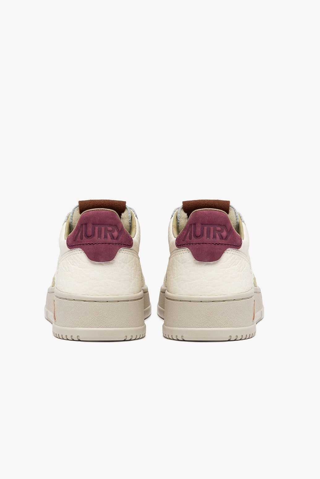 Sneaker Medalist in Marshmallow/BurgundyAutry - Anita Hass