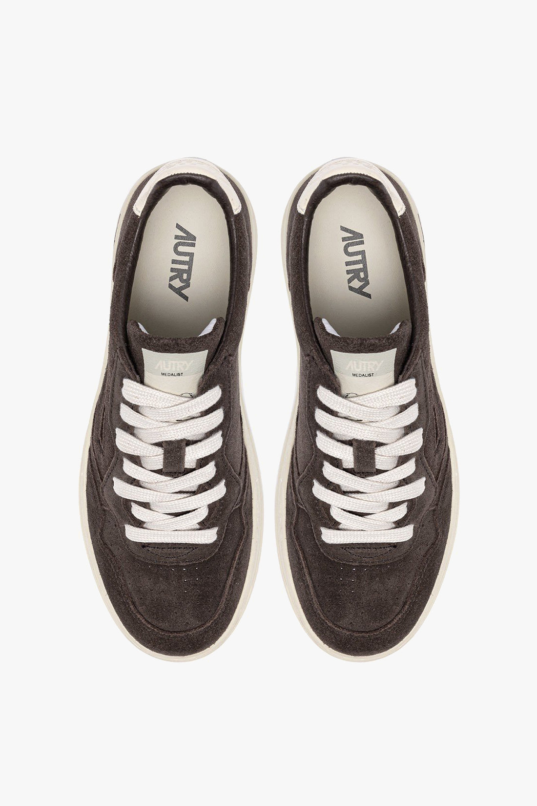 Sneaker Medalist in Offwhite/Moka SuedeAutry - Anita Hass