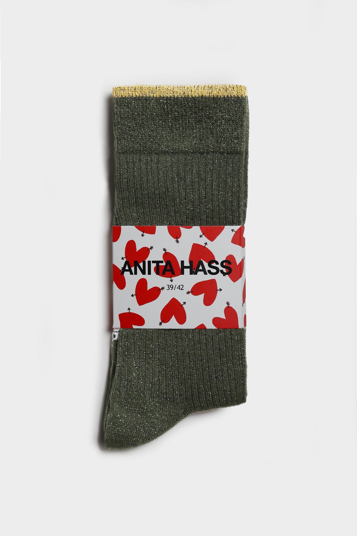 Lurexsocken in Grün/GoldAnita Hass - Anita Hass