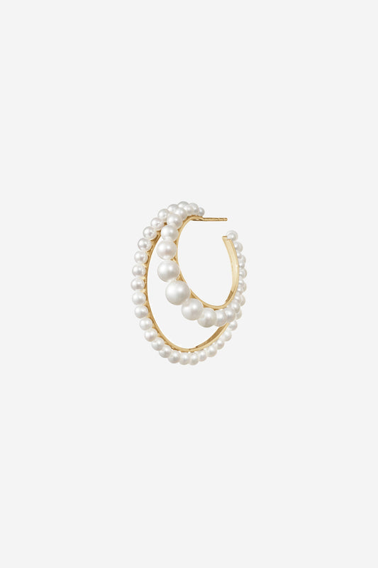 Ohrring Boucle Perle Links Sophie Bille Brahe