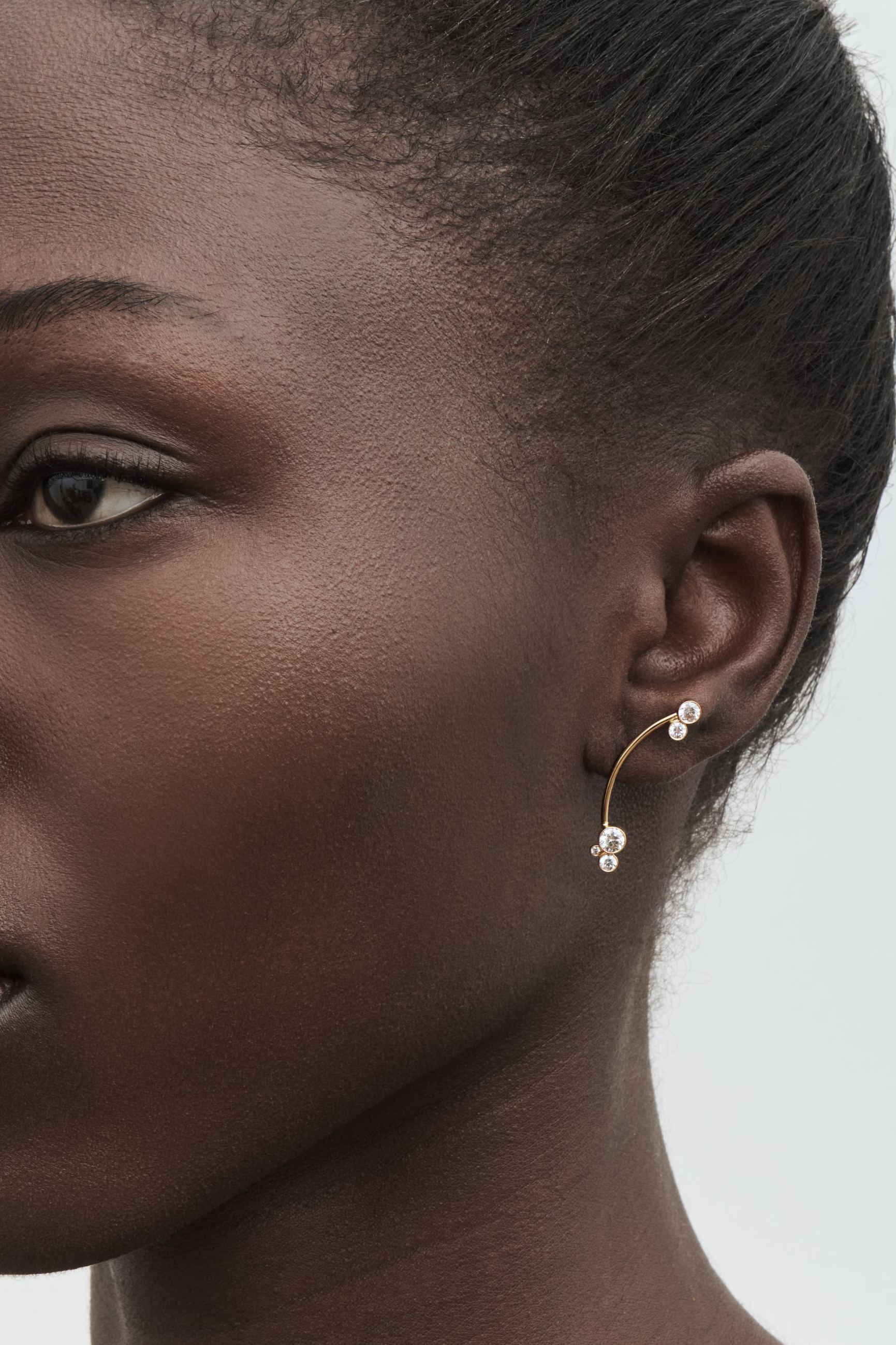 Ohrring Stellari Diamant Links Sophie Bille Brahe