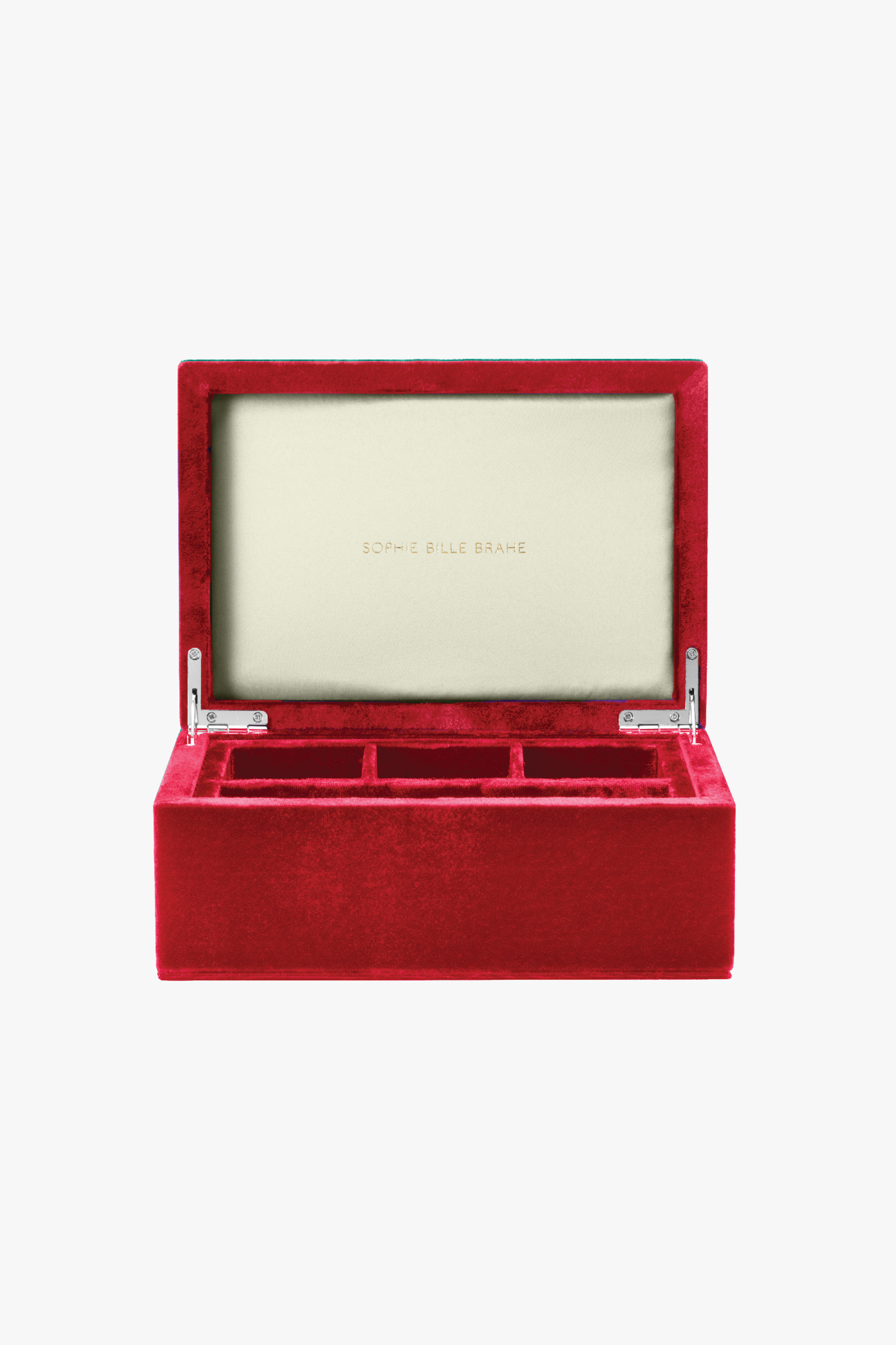 Trésor Grande Jewelry Box in Rouge Soir by Sophie Bille Brahe - Anita Hass