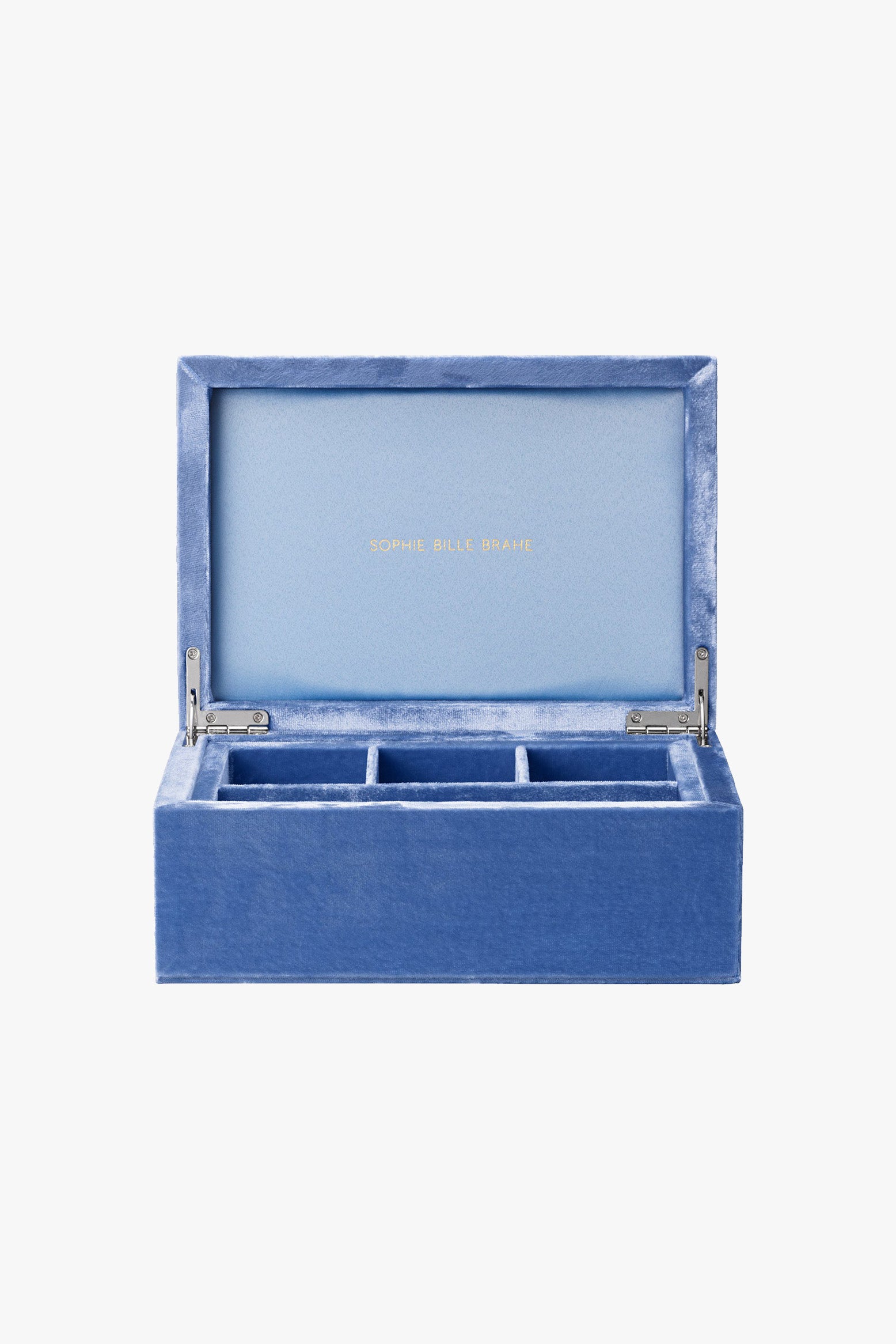Tresor Grande Jewelry Box in Tulipe Bleue by Sophie Bille Brahe