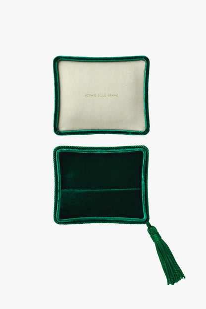 Velvet Jewelry Box in Vert Jour by Sophie Bille Brahe - Anita Hass