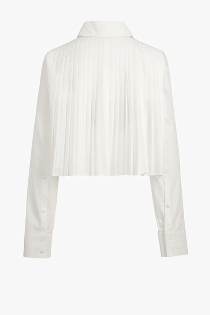 Ceppo Blouse in Optical White by Sportmax - Anita Hass