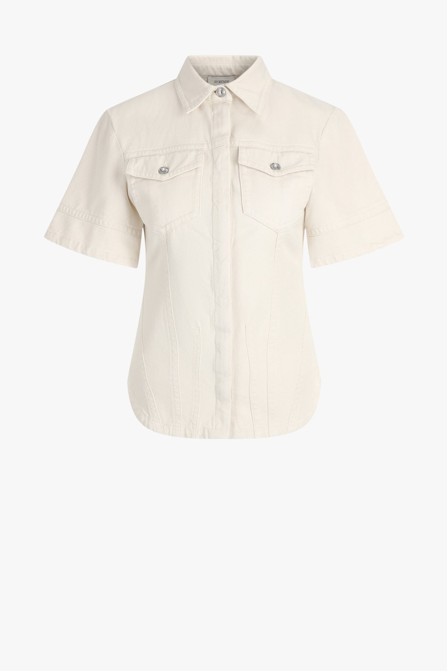 Ontano Blouse in Beige by Sportmax - Anita Hass