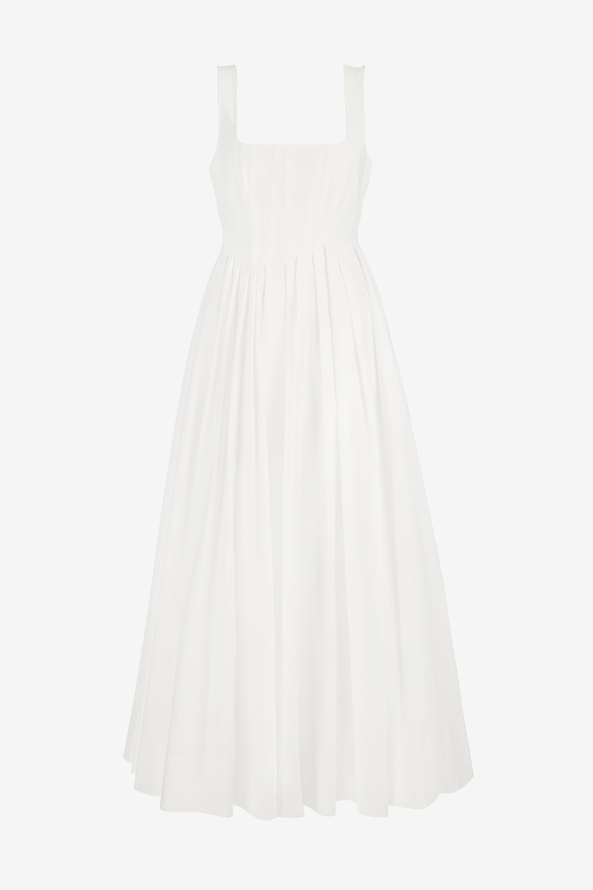Giro Dress in Optical White by Sportmax - Anita Hass