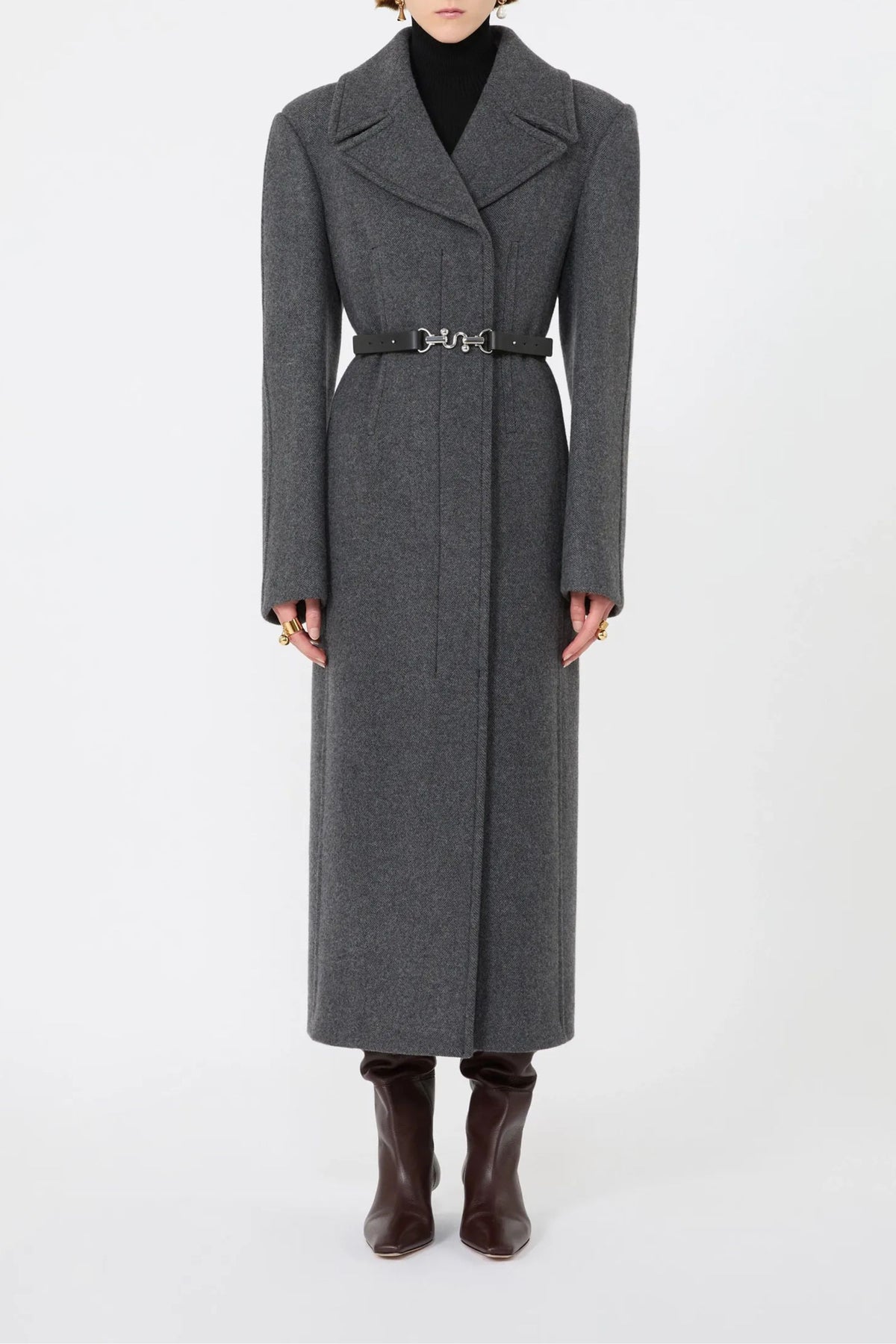 Mantel Golfo in Anthrazit Sportmax