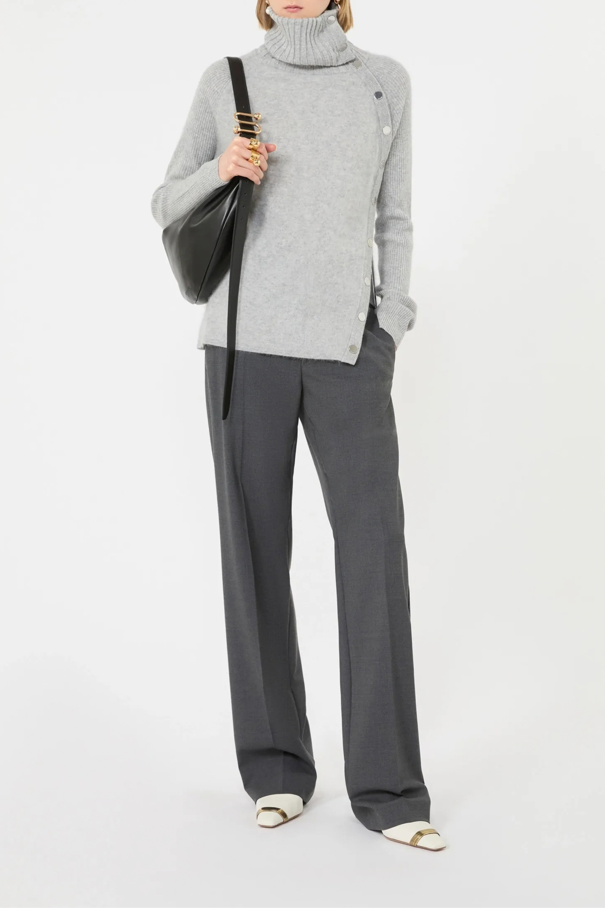 Pullover Boa in Avio Grey Sportmax