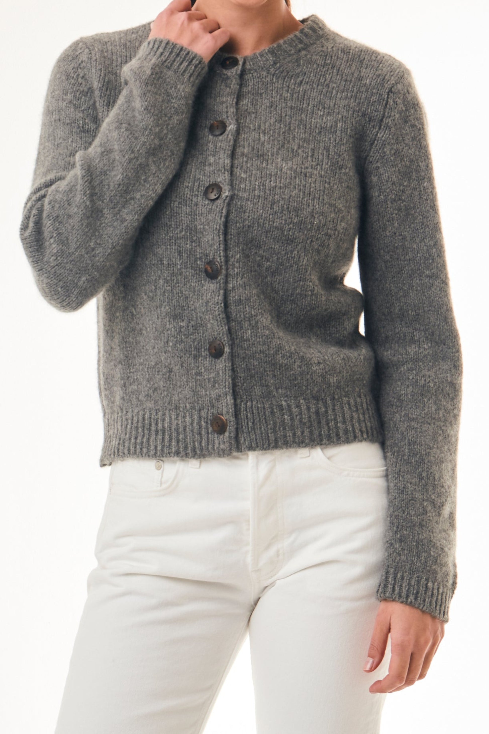 Cardigan Boya-Benicia L/S in Thunder Stephan Boya