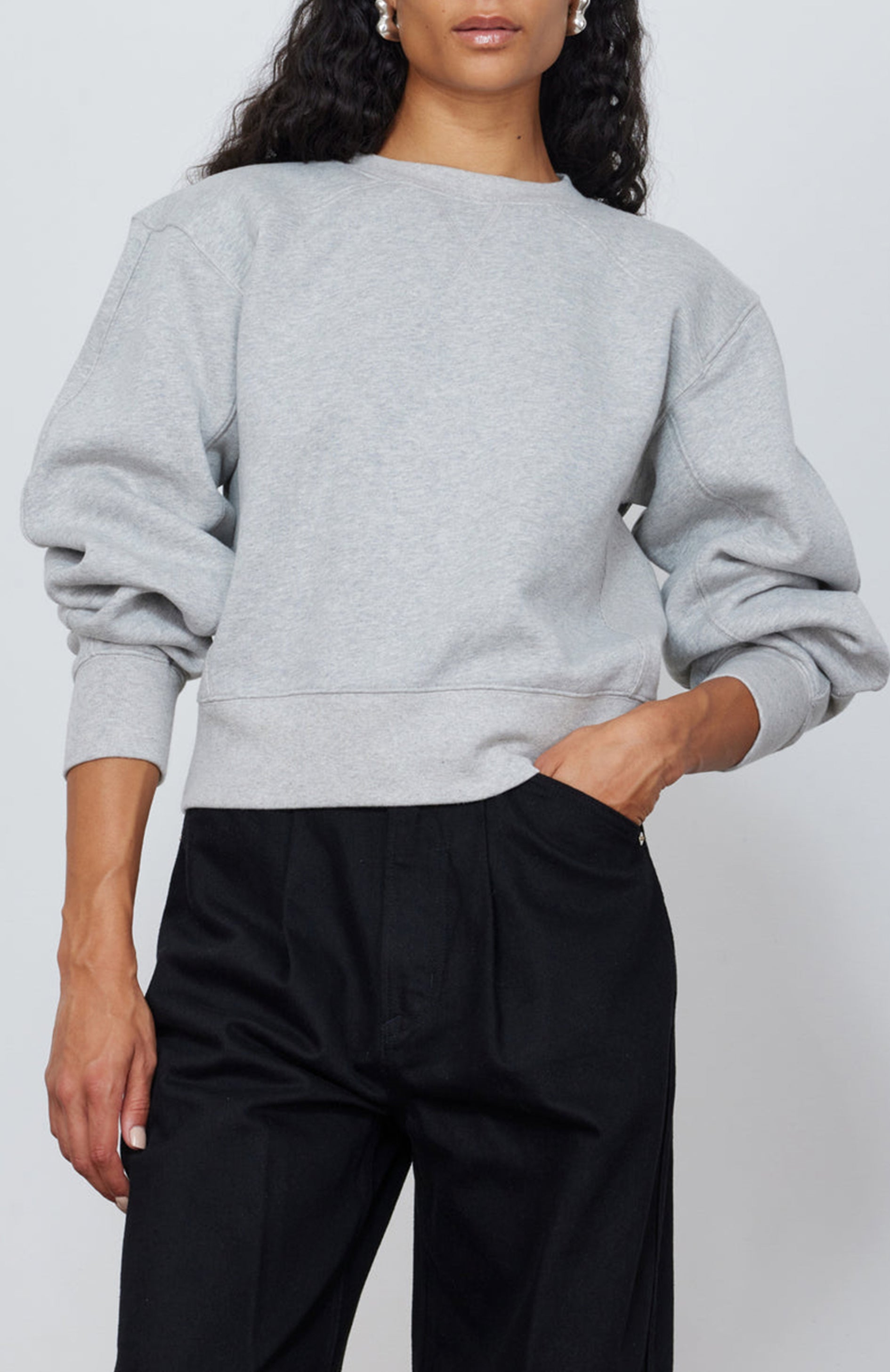 Sweatshirt The Jura in Heather GreyRÙADH - Anita Hass