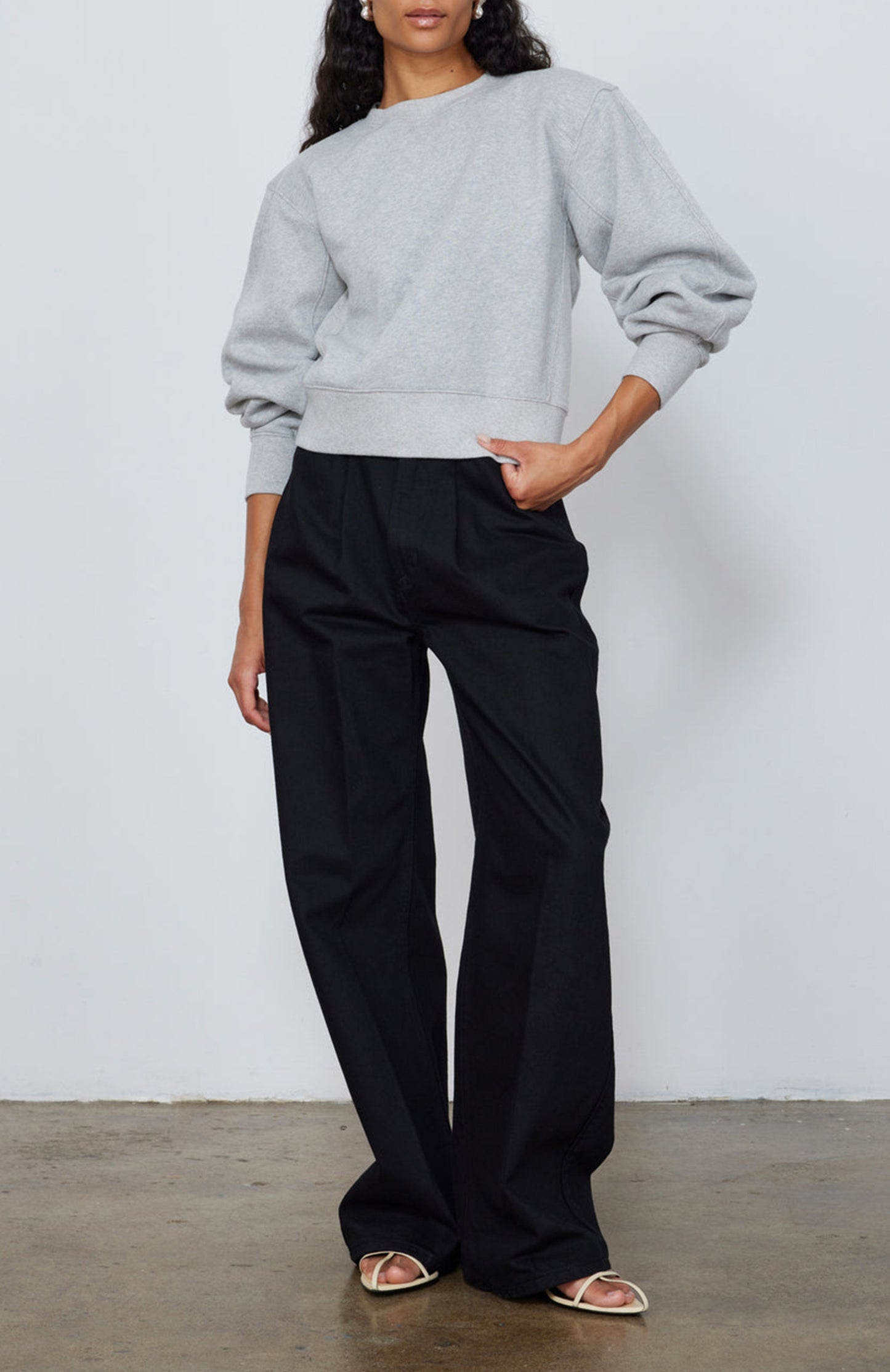 Sweatshirt The Jura in Heather GreyRÙADH - Anita Hass