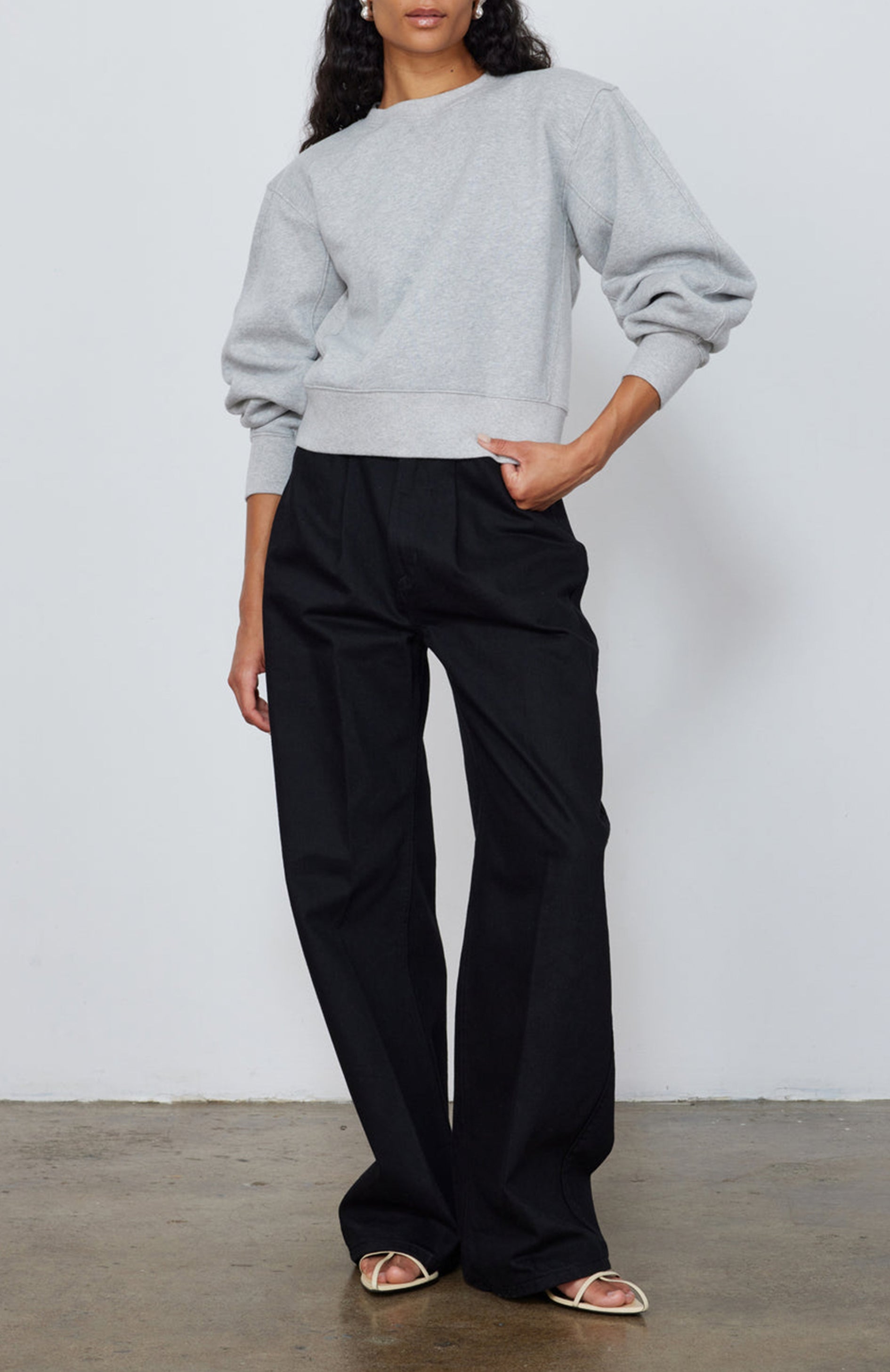 Sweatshirt The Jura in Heather GreyRÙADH - Anita Hass