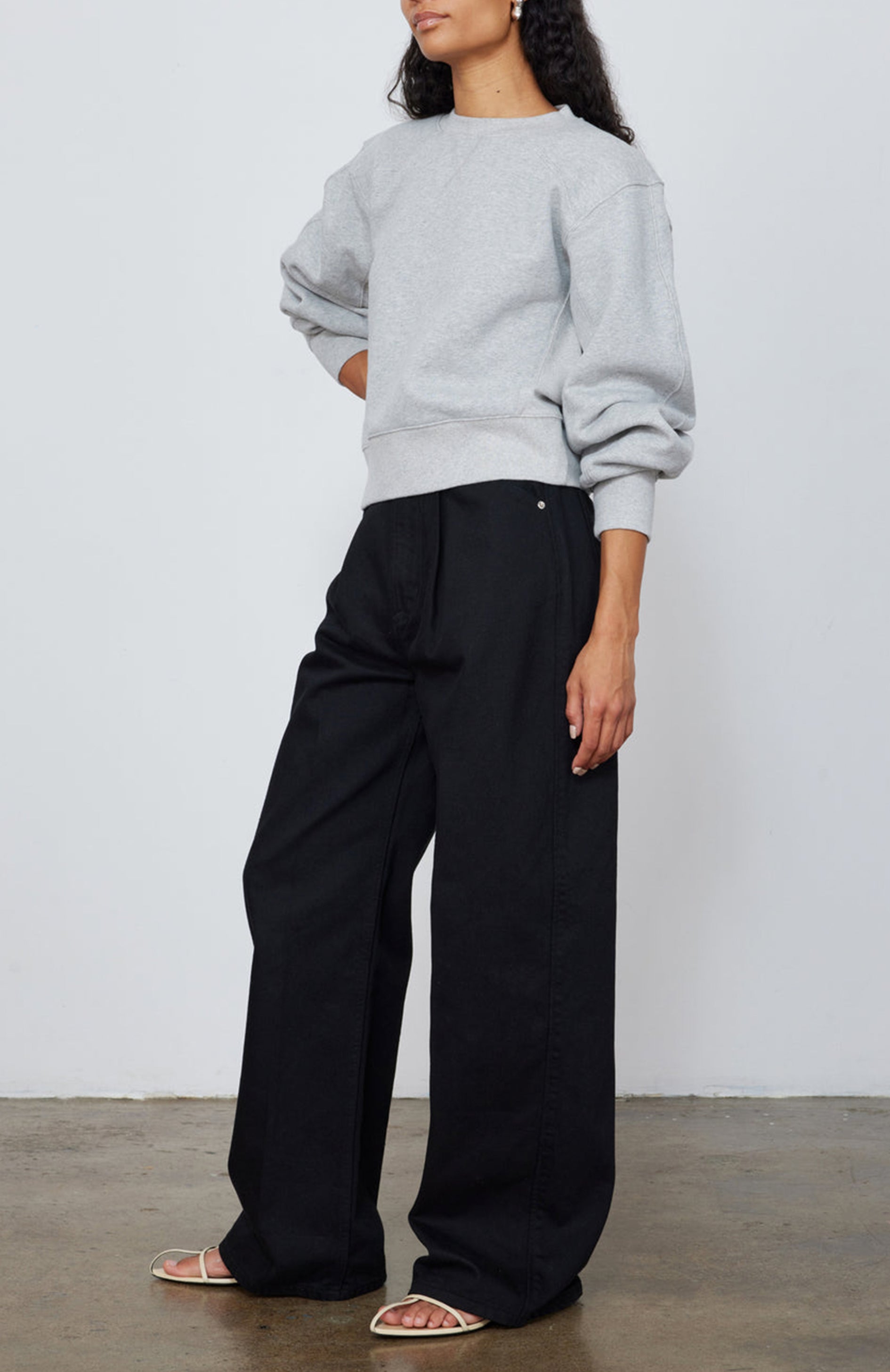 Sweatshirt The Jura in Heather GreyRÙADH - Anita Hass