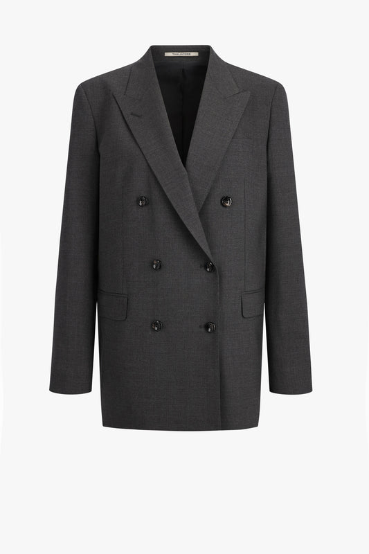 Jasmine10B Blazer in Melange Gray