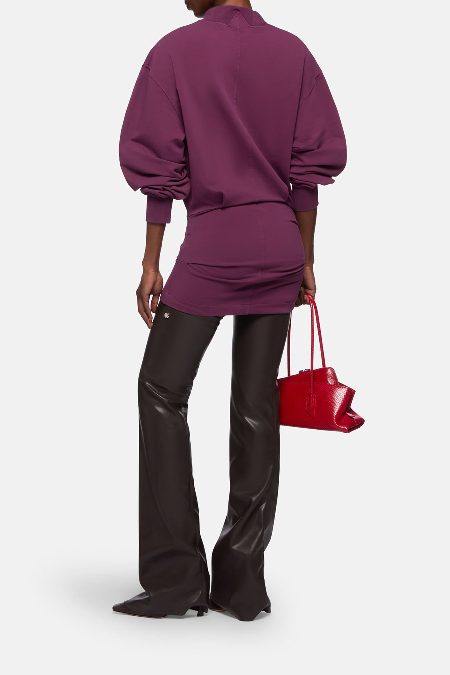 Sweatkleid in BurgundyThe Attico - Anita Hass