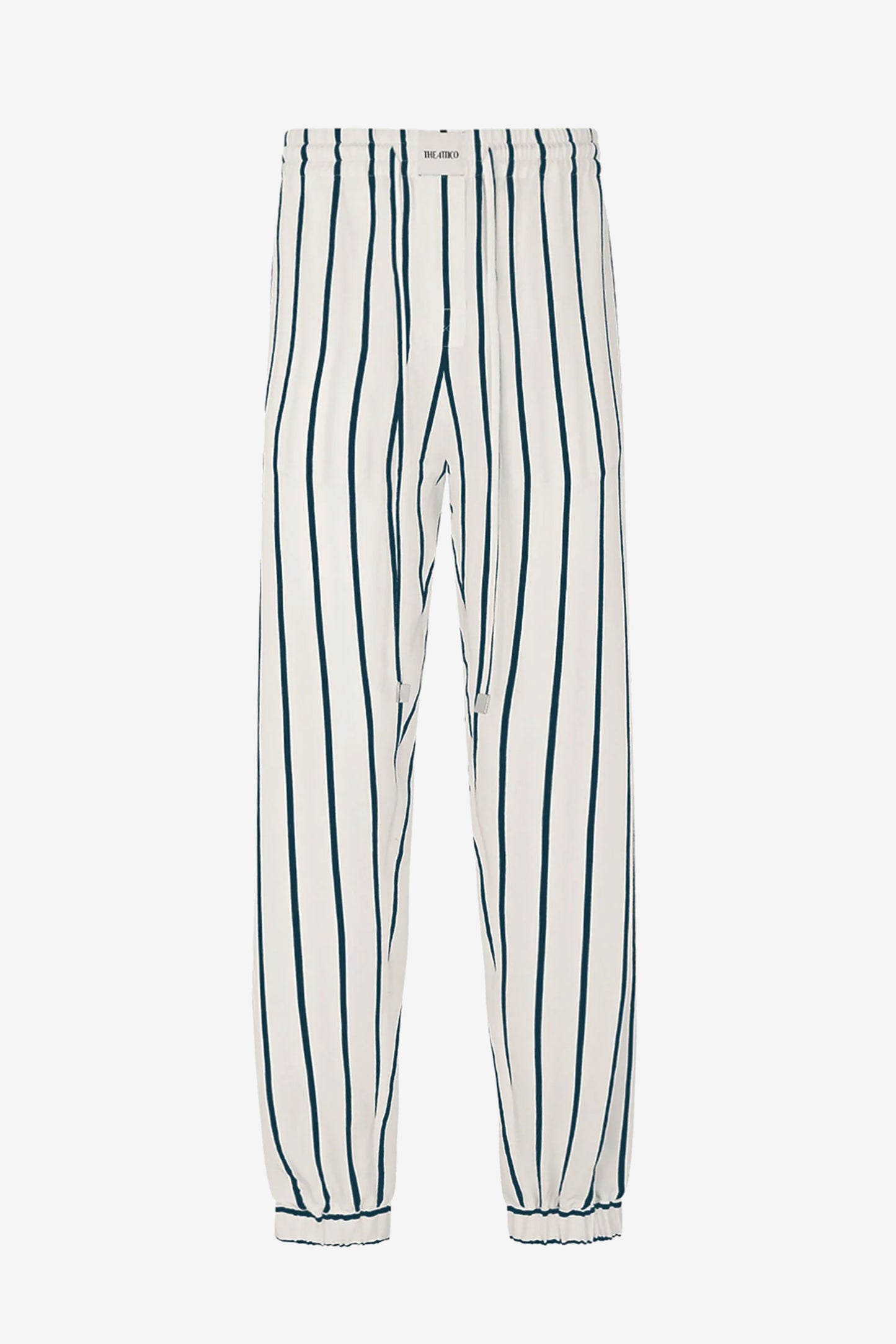 Hose Stripes in White/Black The Attico