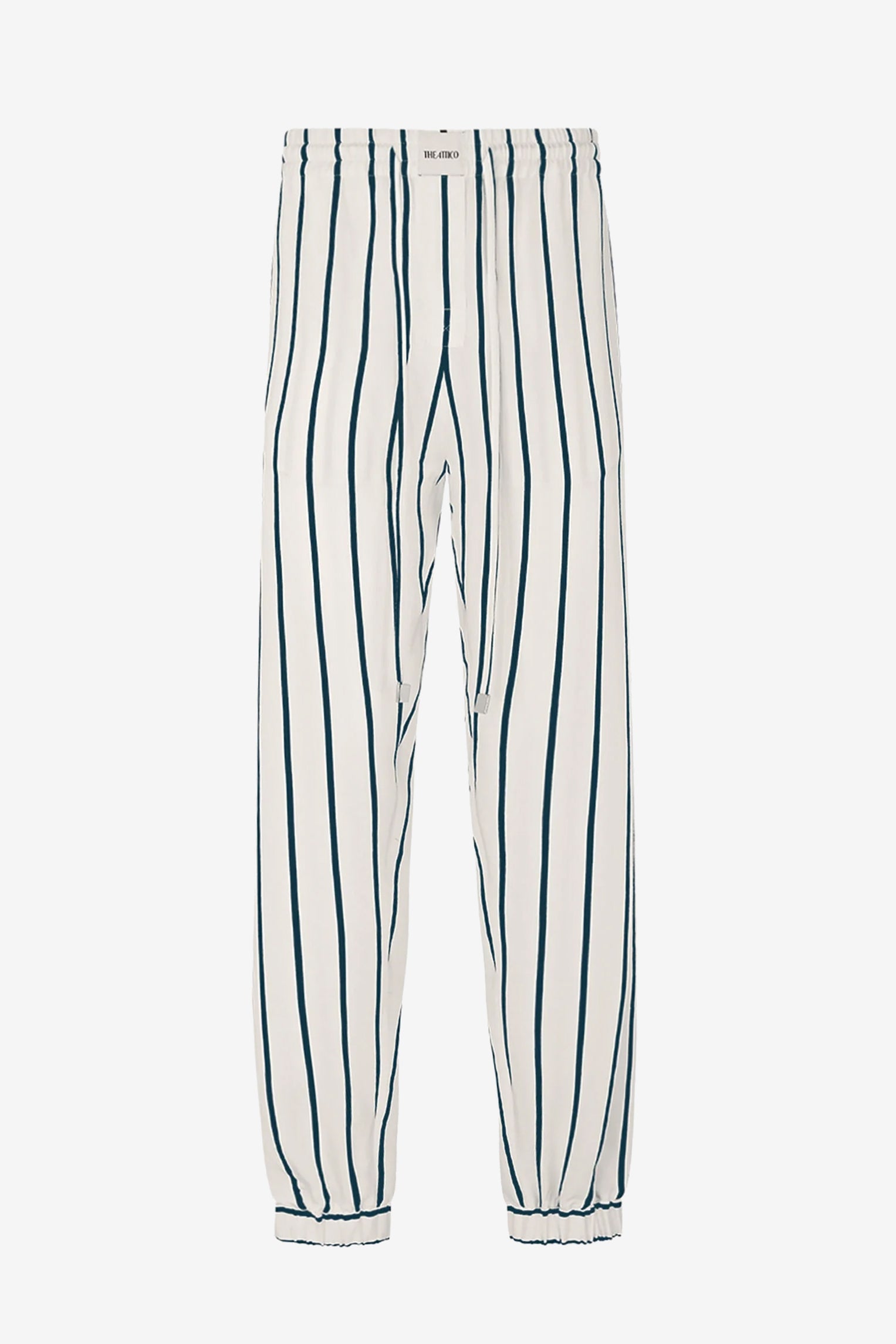 Hose Stripes in White/Black The Attico