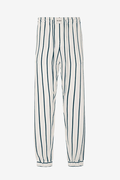 Hose Stripes in White/Black The Attico
