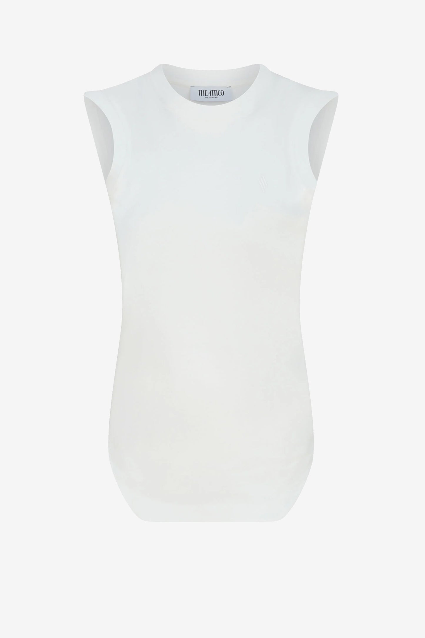 Reese Tank Top in White by The Attico - Anita Hass