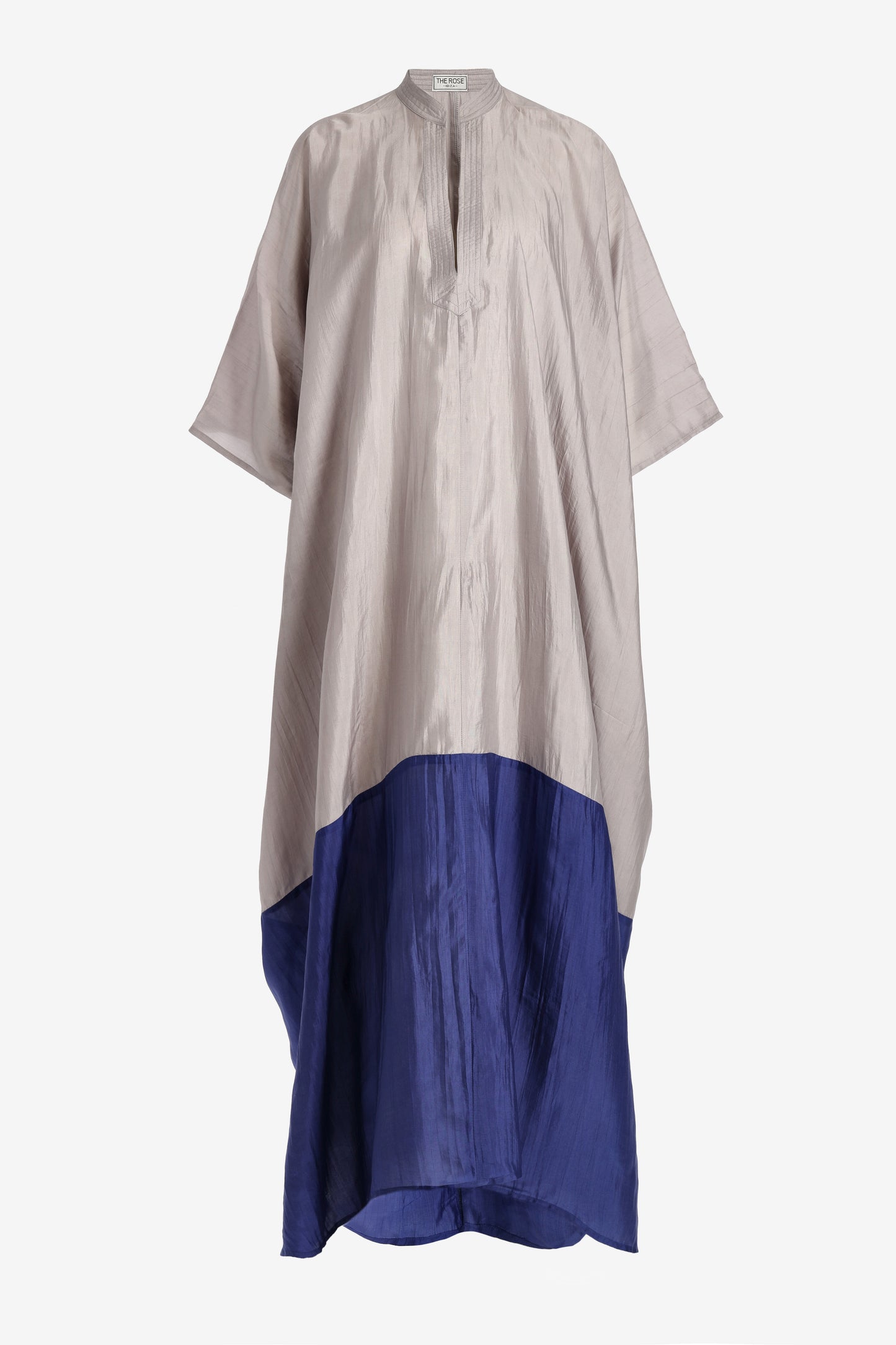 Túnica bicolor en gris/azul «The Rose Ibiza» - Anita Hass