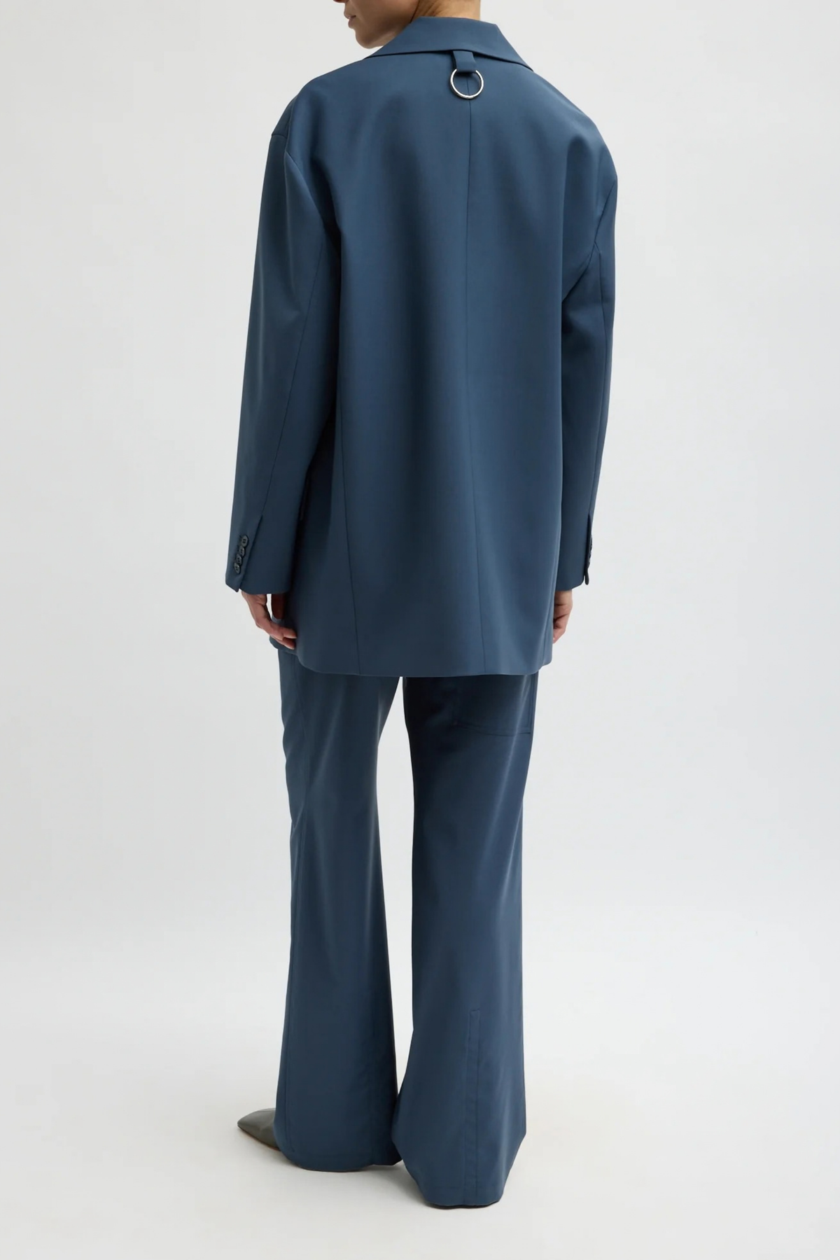 Blazer Liam Wool in Blue Fog Tibi