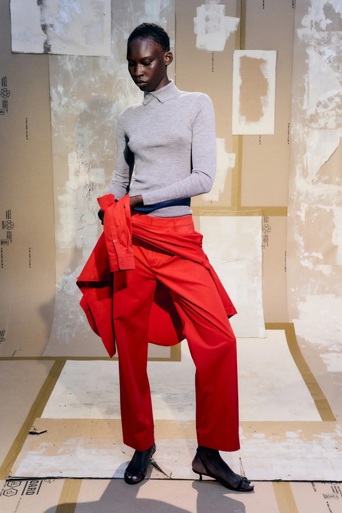 Hose Alec in Rot Tibi