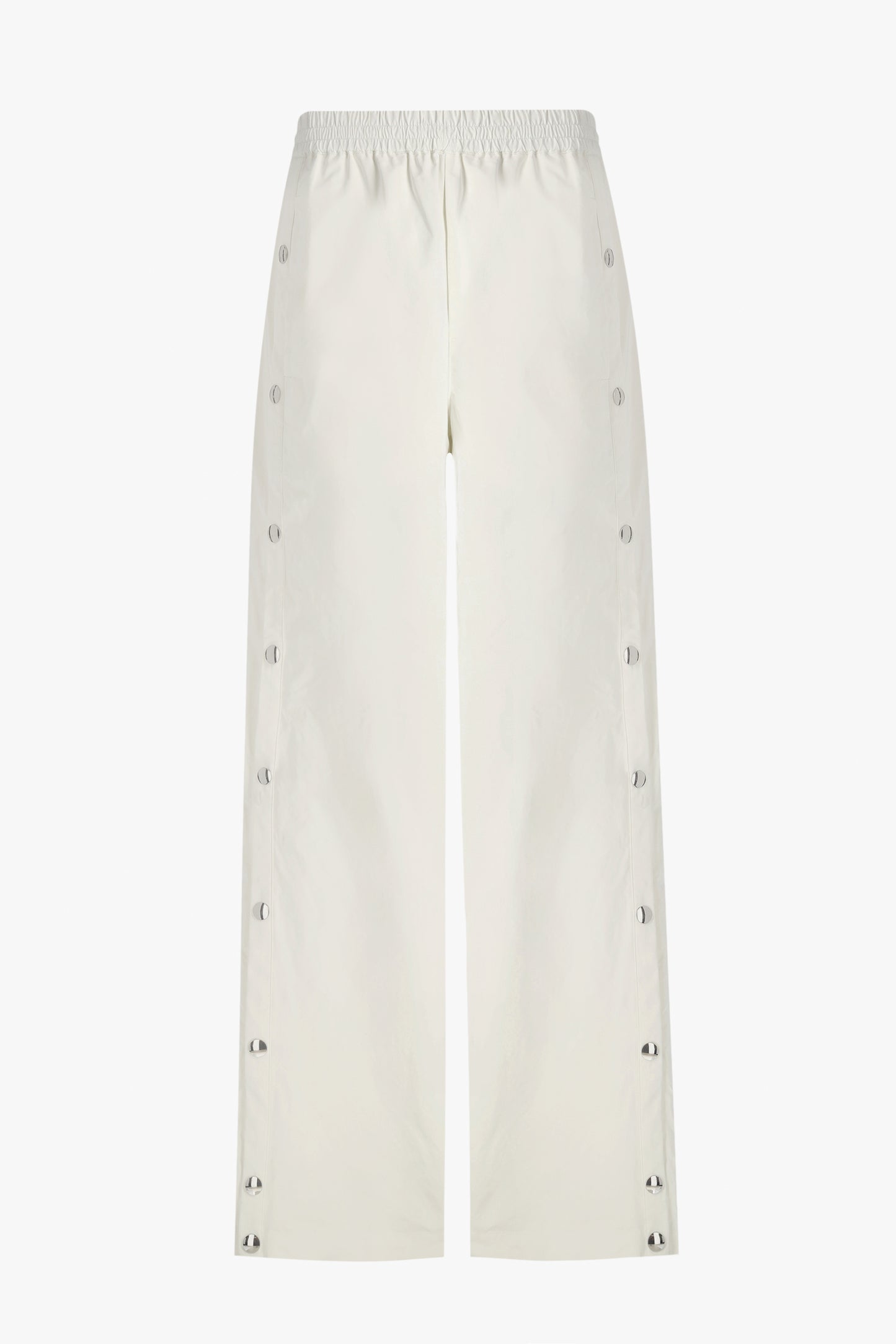 Snap Jogger Pants in White by Tibi - Anita Hass