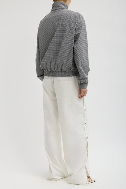 Snap Jogger Pants in White by Tibi - Anita Hass