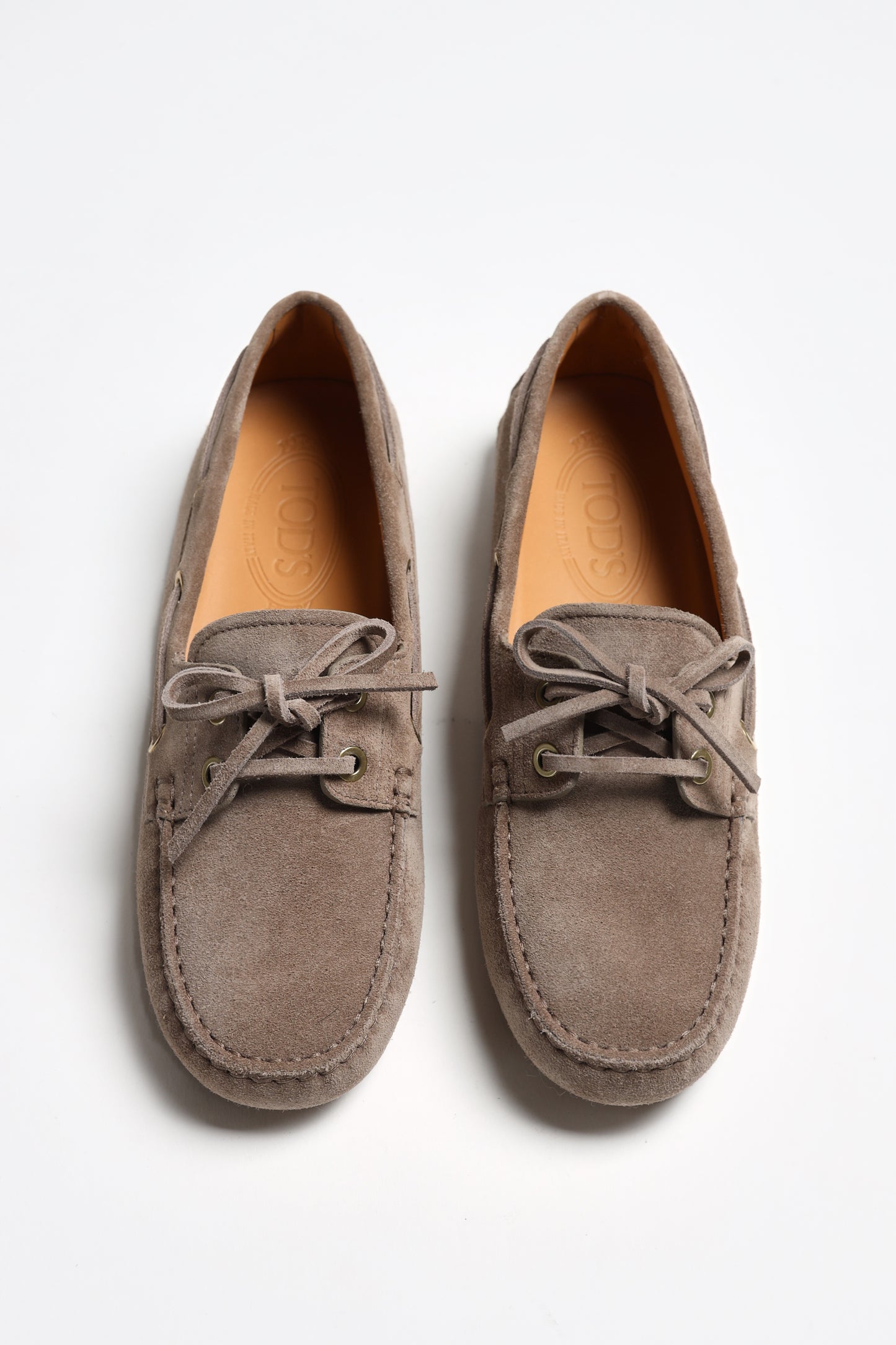 Tod's Boat Gommino Moccasins in Beige - Anita Hass