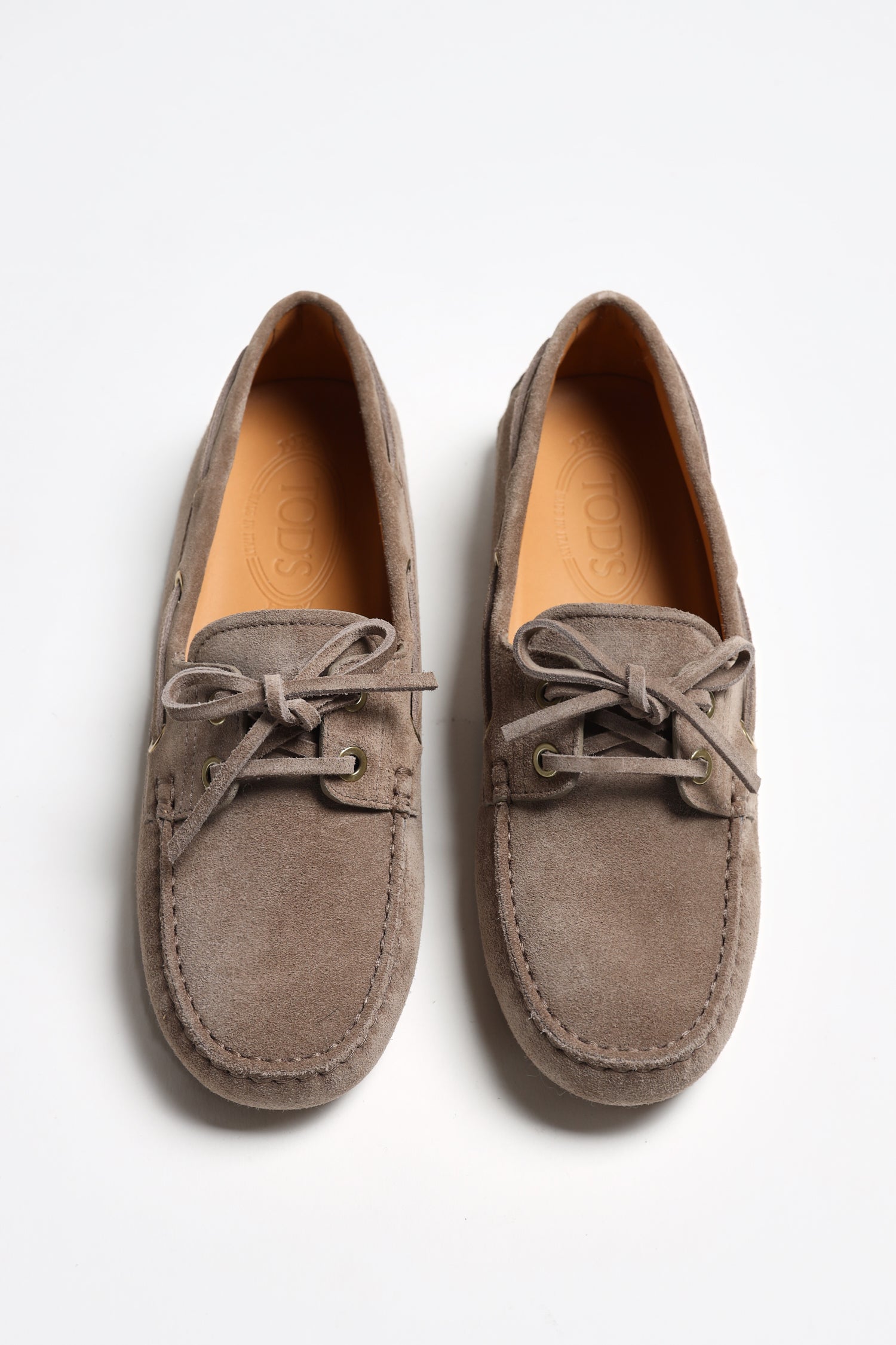 Tod's Boat Gommino Moccasins in Beige - Anita Hass