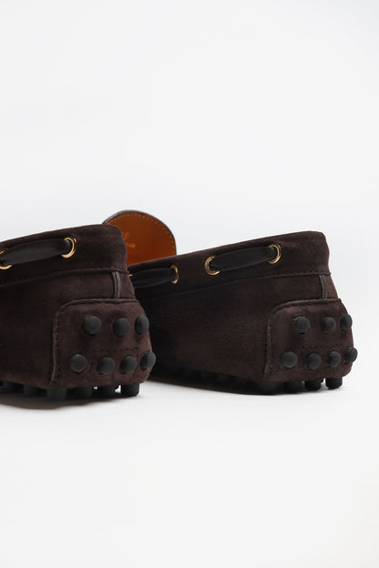 Brown Boat Gommino Moccasins by Tod's - Anita Hass