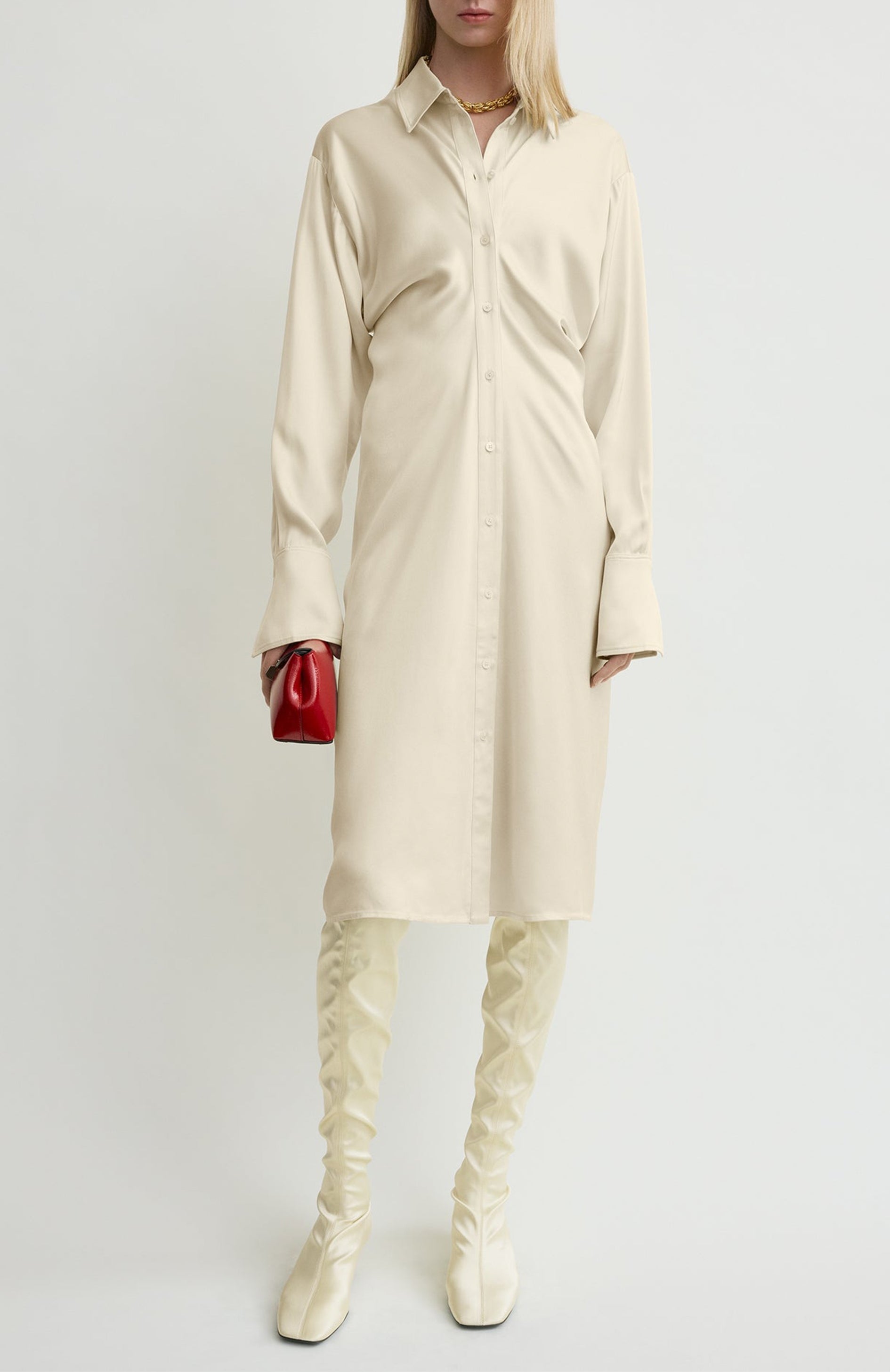 Kleid Slouch in SnowToteme - Anita Hass