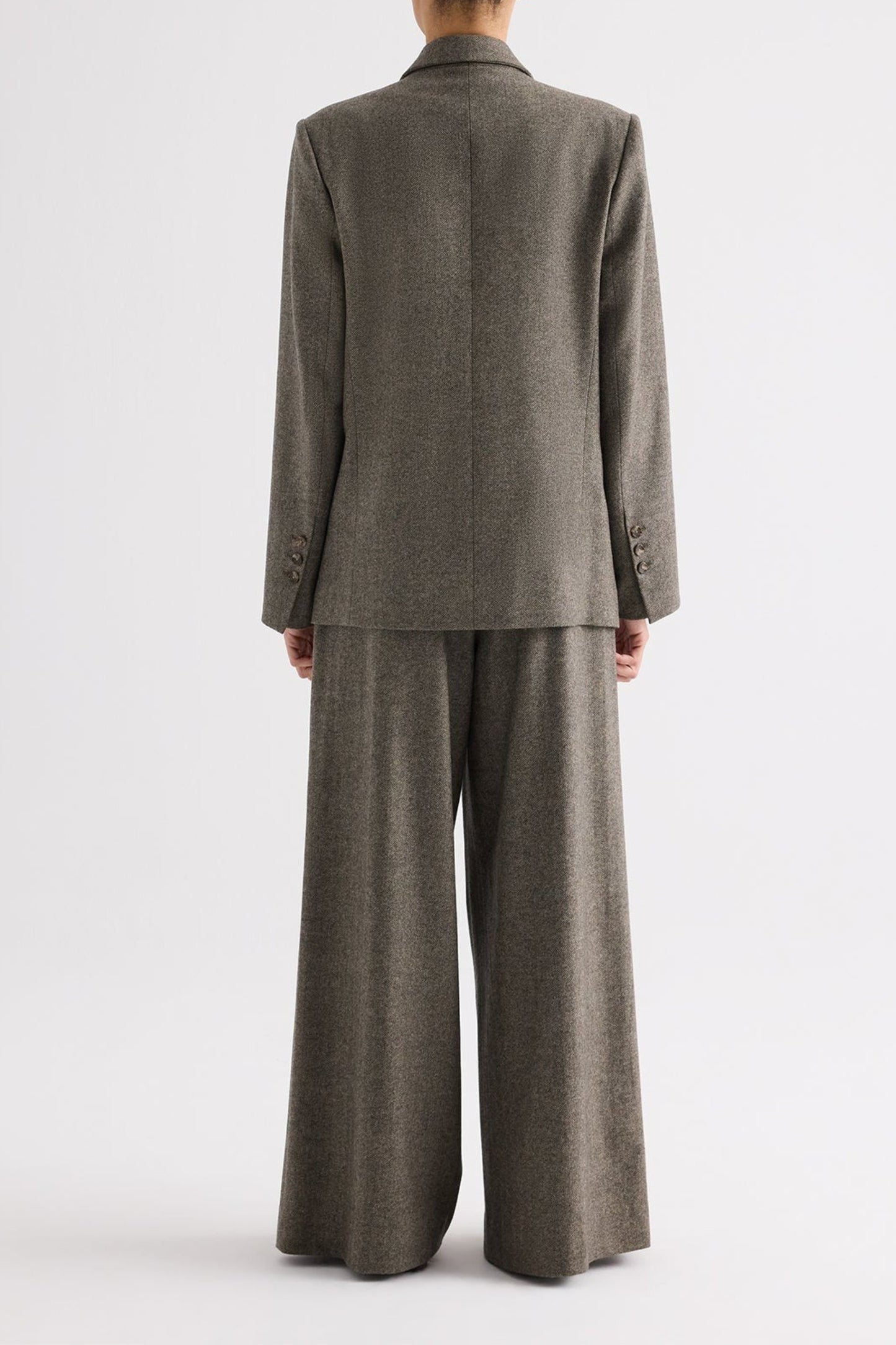 Blazer Harper in Herringbone Tea TWP Clothing
