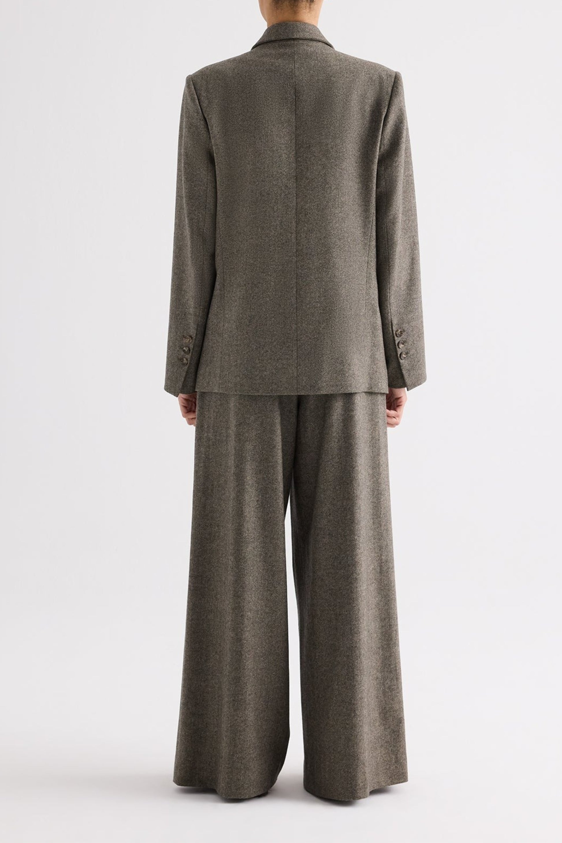 Blazer Harper in Herringbone Tea TWP Clothing