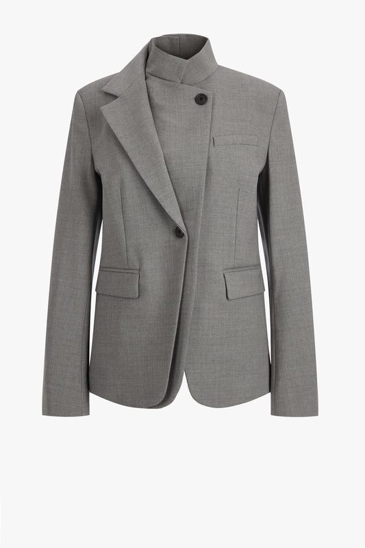 "The Double Take" Blazer in Grey