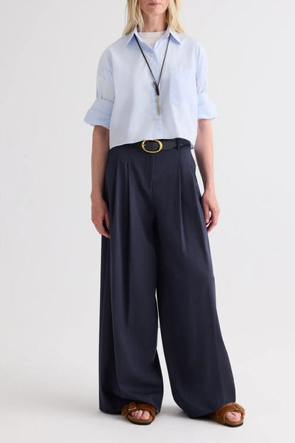 Bluse Next Ex in Baby Blue TWP Clothing