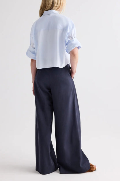Bluse Next Ex in Baby Blue TWP Clothing
