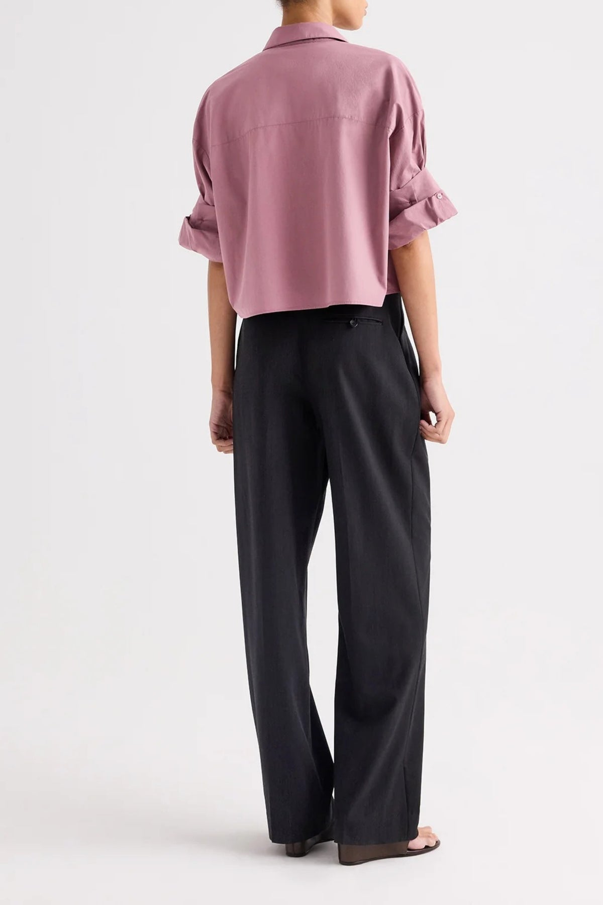 Bluse Next Ex in Plum TWP Clothing